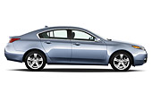 AUT 48 IZ0002 01
2013 Acura TL Advance Silver-Blue Profile View On White Seamless
