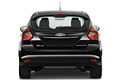 AUT 48 IZ0016 01
2013 Ford Focus Hatchback Titanium Black Rear View On White Seamless