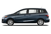 AUT 48 IZ0041 01
2012 Mazda Mazda5 Sport Teal Profile View On White Seamless
