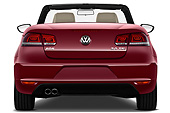 AUT 48 IZ0060 01
2013 Volkswagen EOS Komfort Red Rear View On White Seamless