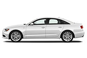 AUT 48 IZ0061 01
2013 Audi A6 Premium Plus White Profile View On White Seamless