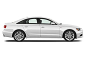AUT 48 IZ0062 01
2013 Audi A6 Premium Plus White Profile View On White Seamless