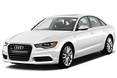 AUT 48 IZ0063 01
2013 Audi A6 Premium Plus White 3/4 Front View On White Seamless