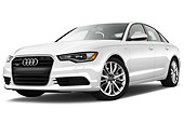 AUT 48 IZ0066 01
2013 Audi A6 Premium Plus White 3/4 Front View On White Seamless