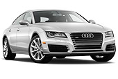 AUT 48 IZ0072 01
2013 Audi A7 Silver 3/4 Front View On White Seamless
