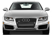 AUT 48 IZ0075 01
2013 Audi A7 Silver Front View On White Seamless