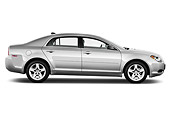 AUT 48 IZ0091 01
2012 Chevrolet Malibu 1LS Silver Profile View On White Seamless