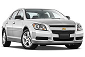 AUT 48 IZ0093 01
2012 Chevrolet Malibu 1LS Silver 3/4 Front View On White Seamless