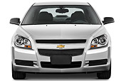 AUT 48 IZ0096 01
2012 Chevrolet Malibu 1LS Silver Front View On White Seamless