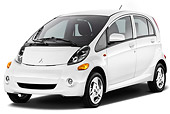 AUT 48 IZ0108 01
2012 Mitsubishi MiEV SE White 3/4 Front View On White Seamless