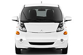 AUT 48 IZ0112 01
2012 Mitsubishi MiEV SE White Front View On White Seamless