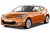 AUT 48 IZ0119 01
2012 Hyundai Veloster Orange 3/4 Front View On White Seamless