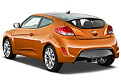 AUT 48 IZ0122 01
2012 Hyundai Veloster Orange 3/4 Rear View On White Seamless
