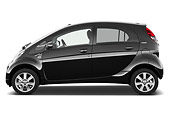 AUT 48 IZ0125 01
2012 Peugeot iOn Black Profile View On White Seamless
