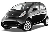 AUT 48 IZ0128 01
2012 Peugeot iOn Black 3/4 Front View On White Seamless
