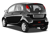 AUT 48 IZ0130 01
2012 Peugeot iOn Black 3/4 Rear View On White Seamless