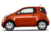 AUT 48 IZ0133 01
2013 Scion iQ Red Profile View On White Seamless