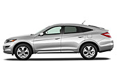 AUT 48 IZ0141 01
2012 Honda Crosstour EXL Silver Profile View On White Seamless