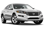 AUT 48 IZ0144 01
2012 Honda Crosstour EXL Silver 3/4 Front View On White Seamless