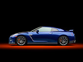 AUT 48 RK0045 01
2012 Nissan GT-R Deep Blue Pearl Profile View In Studio