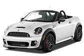 AUT 49 IZ0009 01
2013 John Cooper Works Roadster White 3/4 Front View On White Seamless