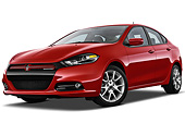 AUT 49 IZ0019 01
2013 Dodge Dart Rallye Red 3/4 Front View On White Seamless