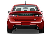 AUT 49 IZ0025 01
2013 Dodge Dart Rallye Red Rear View On White Seamless