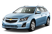 AUT 49 IZ0026 01
2013 Chevrolet Cruze SW LTZ Wagon Blue 3/4 Front View On White Seamless