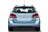 AUT 49 IZ0033 01
2013 Chevrolet Cruze SW LTZ Wagon Blue Rear View On White Seamless