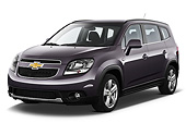 AUT 49 IZ0034 01
2013 Chevrolet Orlando LTZ+ MPV Purple 3/4 Front View On White Seamless