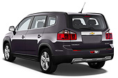 AUT 49 IZ0037 01
2013 Chevrolet Orlando LTZ+ MPV Purple 3/4 Rear View On White Seamless