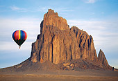 BAL 01 RW0001 01
Hot Air Balloon Flying By Desert Mountain