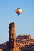 BAL 01 RW0002 01
Hot Air Balloon Flying By Desert Mountain