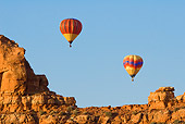 BAL 01 RW0003 01
Hot Air Balloons Flying By Desert Mountain
