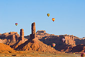 BAL 01 RW0004 01
Hot Air Balloons Flying By Desert Mountain