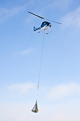 BEA 06 DA0024 01
Helicopter Lifting Polar Bear From Polar Bear Compound At Hudson Bay, Canada