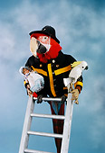 BRD 01 RC0006 01
Humorous Red Macaw Fireman Rescuing Baby And Pet Cockatoo Studio