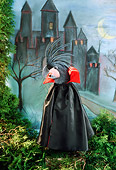 BRD 01 RC0010 01
Humorous Dracula Parrot Standing Before Castle Studio