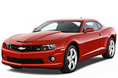 CAM 02 IZ0004 01
2010 Chevrolet Camaro SS Red 3/4 Front View Studio