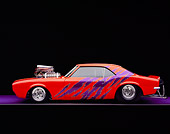 CAM 03 RK0090 08
1968 Chevrolet Camaro Orange Purple Graphics Profile View Studio
