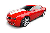 CAM 04 BK0002 01
2012 Chevrolet Camaro Red With White Stripe 3/4 Front View On White Seamless
