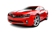 CAM 04 BK0003 01
2012 Chevrolet Camaro Red With White Stripe 3/4 Front View On White Seamless