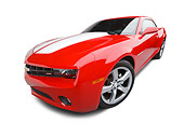CAM 04 BK0014 01
2012 Chevrolet Camaro Red With White Stripe 3/4 Front View On White Seamless
