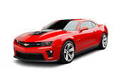 CAM 04 BK0032 01
2013 Chevrolet Camaro ZL1 Red 3/4 Front View On White Seamless