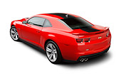 CAM 04 BK0041 01
2013 Chevrolet Camaro ZL1 Red 3/4 Rear View On White Seamless