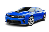 CAM 04 BK0046 01
2013 Chevrolet Camaro ZL1 Blue 3/4 Front View On White Seamless