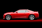 CAM 04 BK0051 01
2013 Chevrolet Camaro ZL1 Red Profile View In Studio