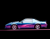 CAM 04 RK0023 02
1983 Camaro Show Car Side View On Pink Line Studio Background