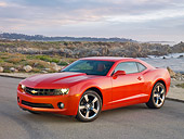 CAM 04 RK0120 01
2010 Chevrolet Camaro RS Red 3/4 Front View By Ocean