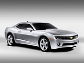 CAM 04 RK0114 01
2010 Chevrolet Camaro RS Silver 3/4 Front View Studio